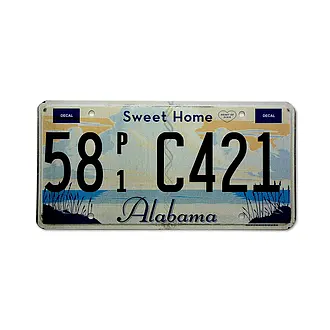 US Kennzeichen Alabama