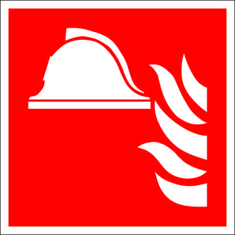 Brandschutzschild »Mittel und Geräte zur Brandbekämpfung« 