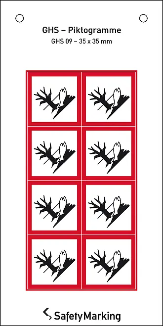 GHS-Gefahrenpiktogramm »Symbol 09: Umwelt« 