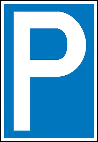 Parkplatzschild »Symbol: P« 