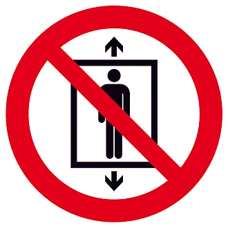 Verbotsschild »Personenbeförderung verboten« 