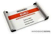 Türschild aus Aluminium