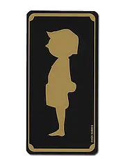 Toilettenschild - Größe: 7,5 x 15 cm