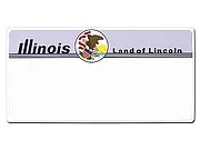 Illinois USA Deko Fahrzeug-Nummernschild
