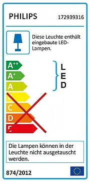 Energieeffizienz LED Hausnummer