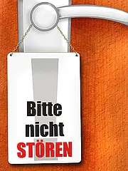 Bitte nicht stören