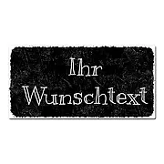 Schild Black Vintage mit Wunschtext