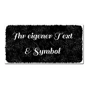 Schild Black Vintage mit Wunschtext