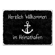 Schild Black Vintage mit Wunschtext