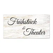 Shabbyschild Frühstück und Theater