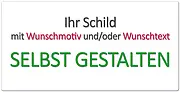 Schilder selbst gestalten