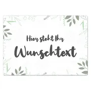 Dekoschild mit Wunschtext