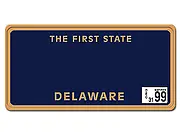 Dekoschild - Delaware - Größe: 30x15 cm