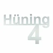 Edelstahl Hausnummer mit Straßenname - Design Minimal Art (Typ 5) | 50 cm lang