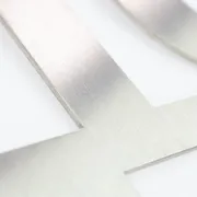 Edelstahl Hausnummer mit Straßenname - Design Minimal Art (Typ 5) | 50 cm lang