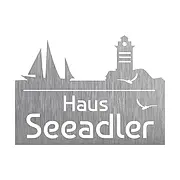 Exclusives Edelstahlschild mit Leuchtturm und Segelboot