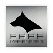 Firmenlogo aus Edelstahl und Acryl in schwarz