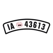 Oldtimerschild für Motorräder