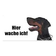 Hundewarnschild Dobermann