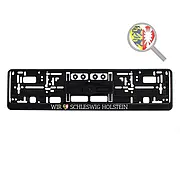 Kennzeichenhalter Wir lieben Schleswig-Holstein