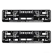 Kennzeichenhalter www.​nummernschildmuseum.​de 52 cm 