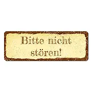 Kleines Schild Shabby Look