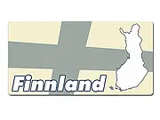 Dekoschild Finnland