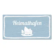 Schild Heimathafen