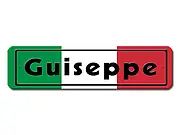 Namensschild mit Flagge Italien - Größe 15 x 3,5 cm
