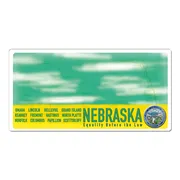 Nebraska USA Deko Fahrzeugnummernschild