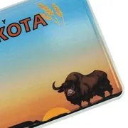 US Plate North Dakota mit Wunschtext