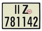 Nummernschild Deutsches Reich neu