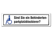 Parkplatz für Behinderte 