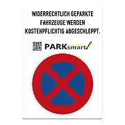 Parkverbotsschild Ausfahrt Freihalten Parksmart