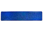 Geprägtes Deutsches Kennzeichen mit Wunschtext in glitzer-blau