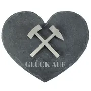 Schieferschild Glück Auf