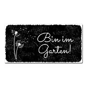 Schild  Black Vintage mit Wunschtext