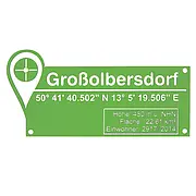 GPS-Schild