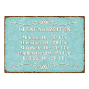 Öffnungszeiten Schild - Schilder online kaufen