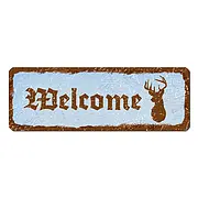 Schild Vintage Look Welcome