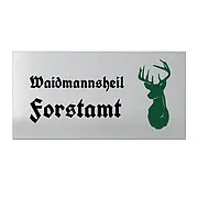 Schild Forstamt