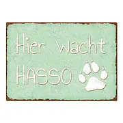 Türschild im Shabby Look