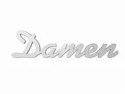 WC Schild Damen - Schriftart Alako