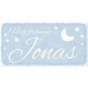 Schild für ein Jungenzimmer