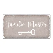 Türschild Vintage Look