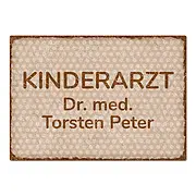 Vintage Schild für Arzt