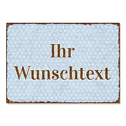 Vintageschild mit Text