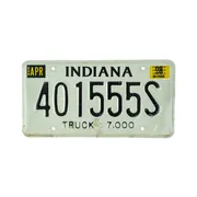 US Kennzeichen Indiana - original 
