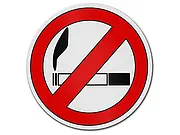 Verbotszeichen - Rauchen verboten