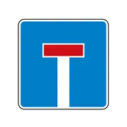 Verkehrszeichen Sackgasse